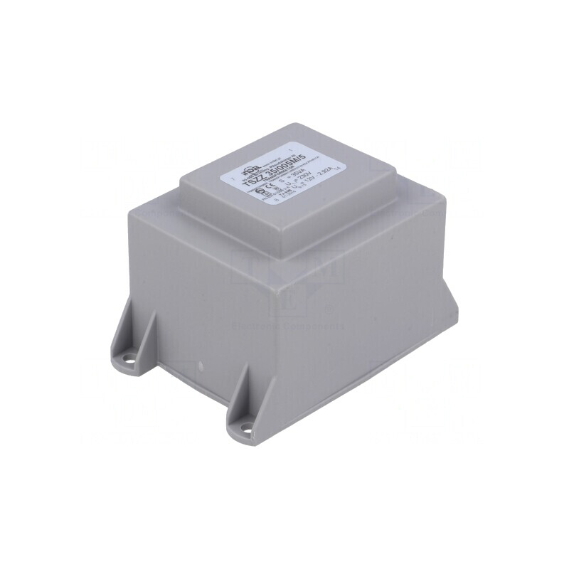 Transformator încapsulat 35VA 230VAC 12V 2,91A PCB IP00 | Electronic-mag.ro | Componente Electronice