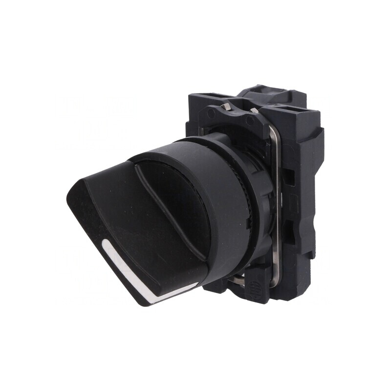 Comutator Rotativ Negru 22mm 1NO 3A/240VAC | Electronic-mag.ro | Componente Electronice