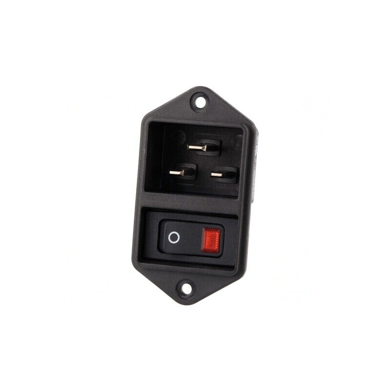 Conector Alimentare AC 16A 250V IEC 60320 | Electronic-mag.ro | Componente Electronice