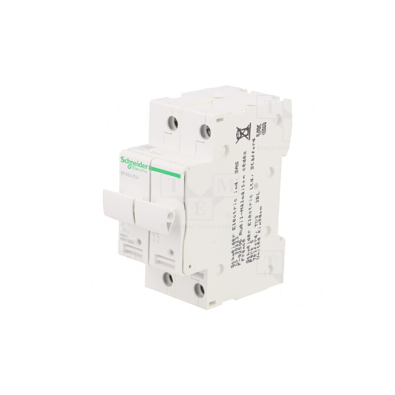 Suport Siguranță pentru Șină DIN Poli 2 | Electronic-mag.ro | Componente Electronice