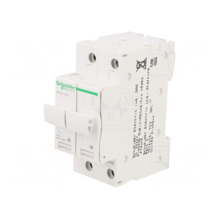Suport Siguranță pentru Șină DIN Poli 2 | Electronic-mag.ro | Componente Electronice