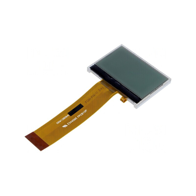 Afișaj LCD Grafic 128x64 55x40mm 1.9" LED 36 PIN | Electronic-mag.ro | Componente Electronice