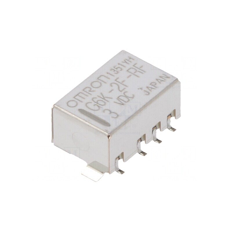 Releu Electromagnetic DPDT 3VDC 1A | Electronic-mag.ro | Componente Electronice