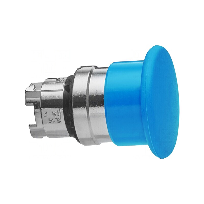 Comutator Apăsare 22mm Albastru | Electronic-mag.ro | Componente Electronice