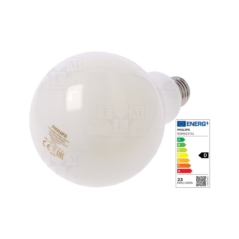 Lampă LED E27 23W 6500K Alb Rece | Electronic-mag.ro | Componente Electronice