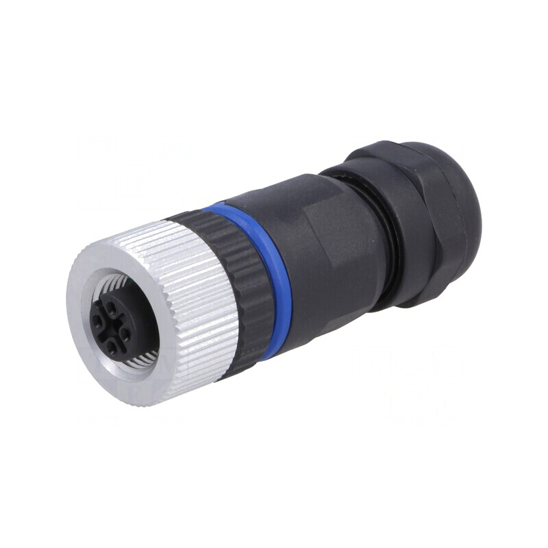 Mufă M12 3 Pin Mamă DeviceNet/CANopen IP67 | Electronic-mag.ro | Componente Electronice