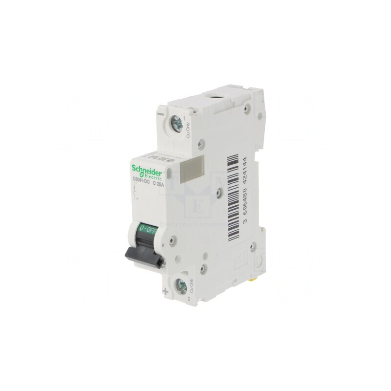 Întrerupător de Supracurent 500VDC 25A 1P C | Electronic-mag.ro | Componente Electronice