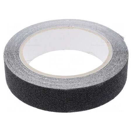 Banda de Marcare Neagră 5m x 25mm | Electronic-mag.ro | Componente Electronice