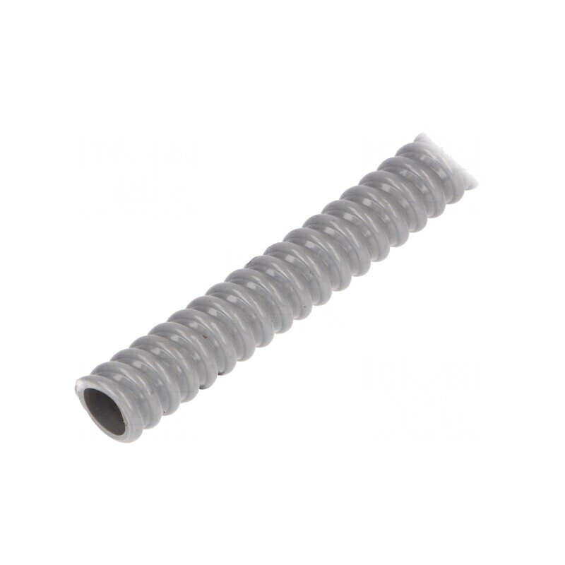 Tub de protecție PVC flexibil gri 40mm | Electronic-mag.ro | Componente Electronice