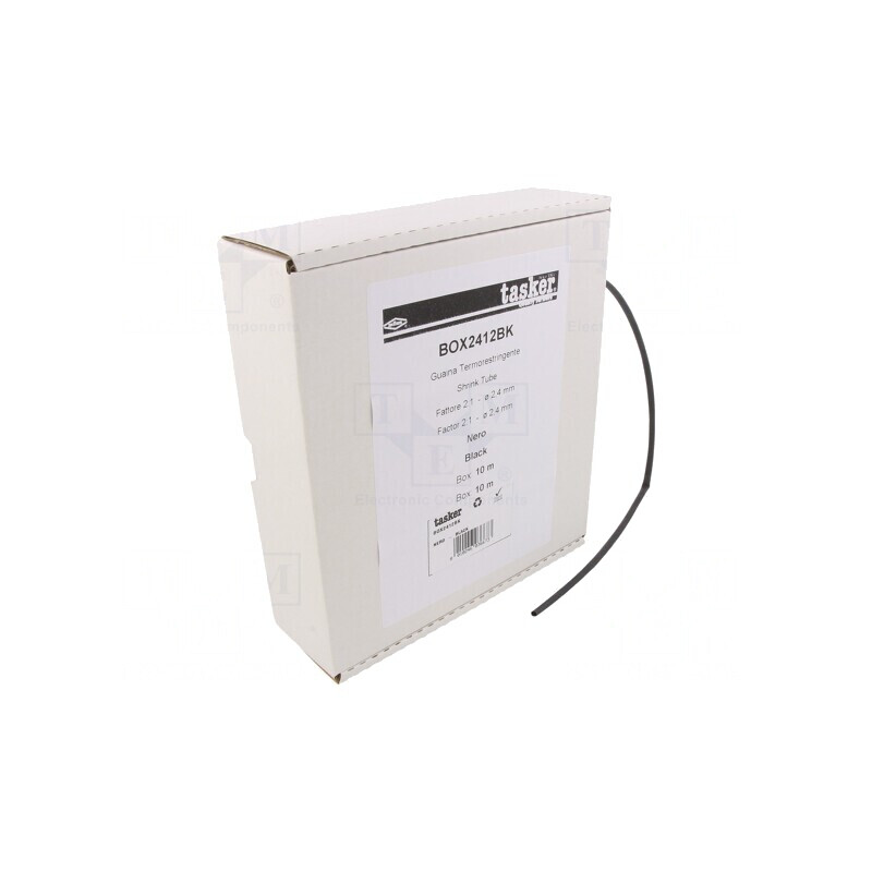 Manșon termocontractabil negru 2.4mm 10m | Electronic-mag.ro | Componente Electronice Manșon termocontractabil negru 2.4mm 10m | Electronic-mag.ro | Componente Electronice