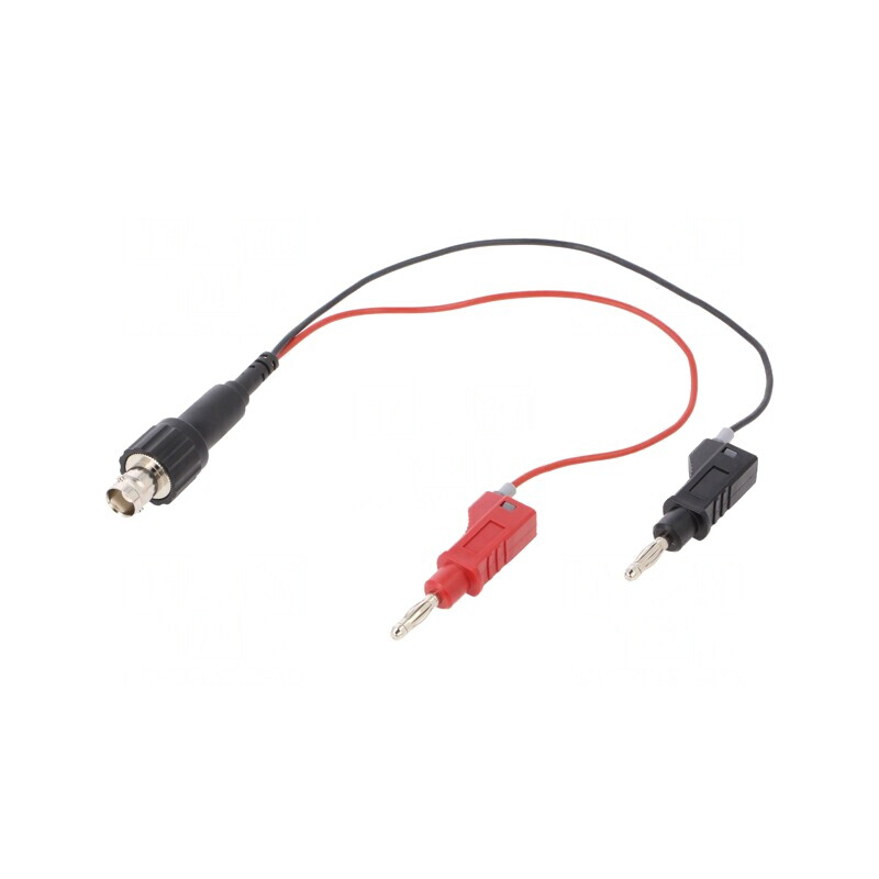 Cablu de măsurare 60VDC 30VAC 3A 0,25m Negru/Roșu | Electronic-mag.ro | Componente Electronice