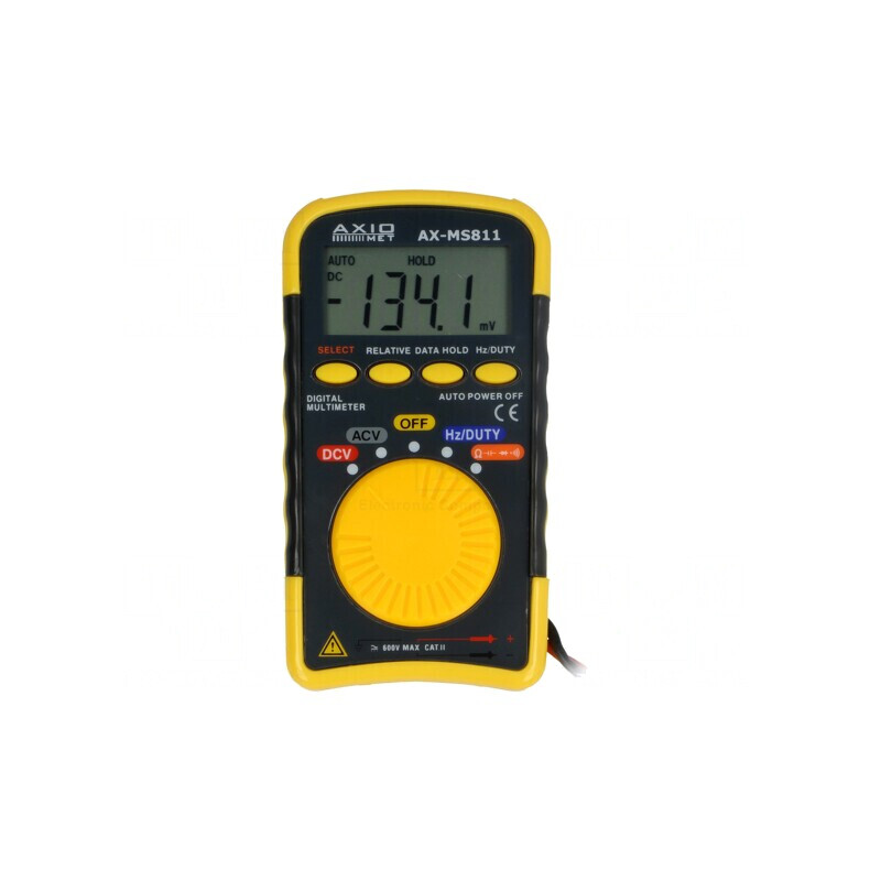 Multimetru Digital LCD 3,75 Cifre AX-MS811 | Electronic-mag.ro | Componente Electronice
