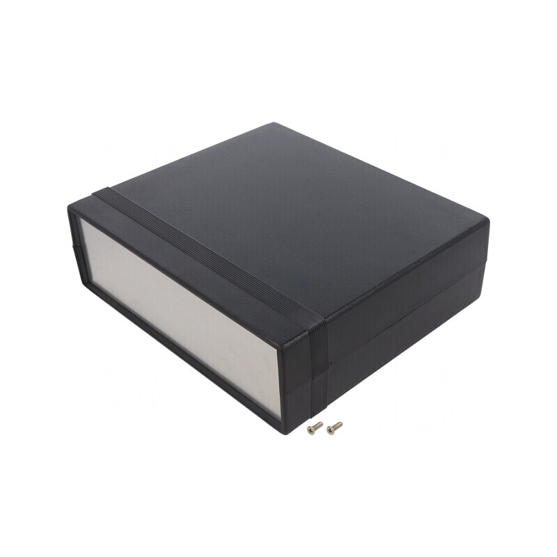 Carcasă ABS Neagră IP54 cu Panou 206x180x64mm | Electronic-mag.ro | Componente Electronice