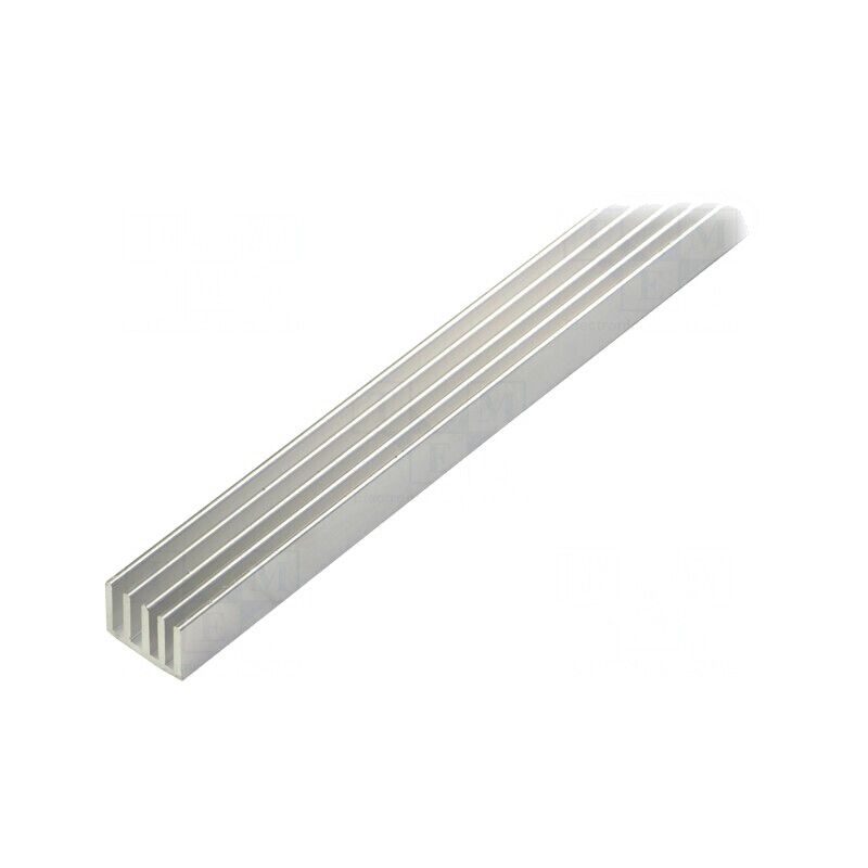 Radiator extrudat cu aripioare naturale 1000mm x 19mm | Electronic-mag.ro | Componente Electronice