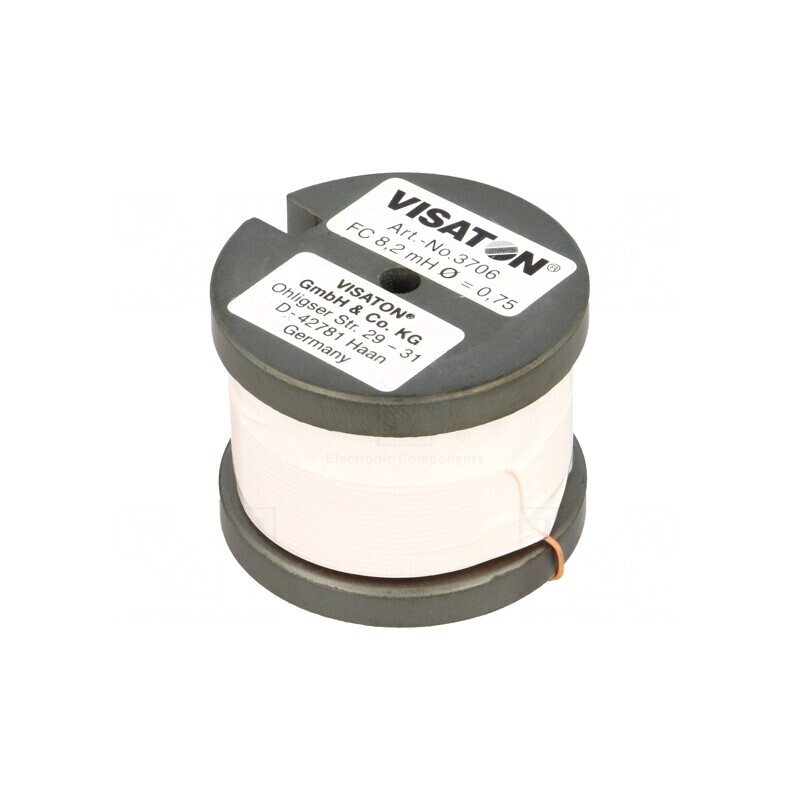Bobină Inductor 8,2mH 1Ω 4,5A 40x30mm | Electronic-mag.ro | Componente Electronice