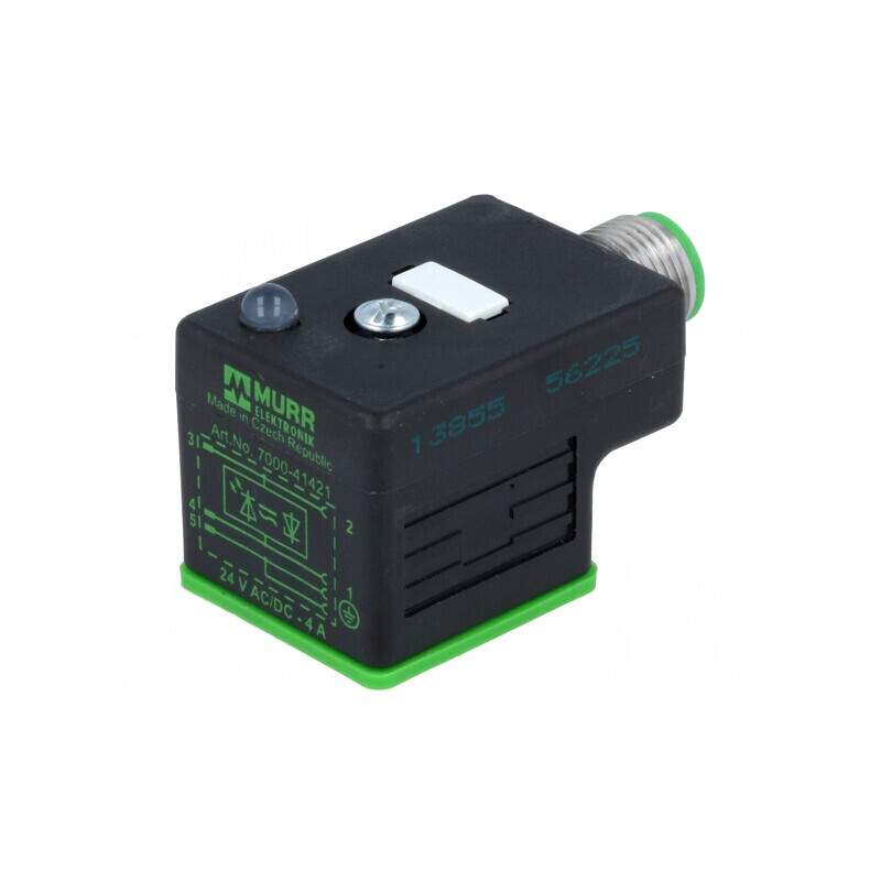 Adaptor Conector cu Valvă 18mm 3-Pin 24V | Electronic-mag.ro | Componente Electronice