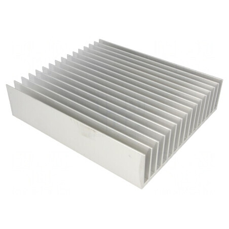 Radiator extrudat cu aripioare 220x190.5x50 mm brut | Electronic-mag.ro | Componente Electronice