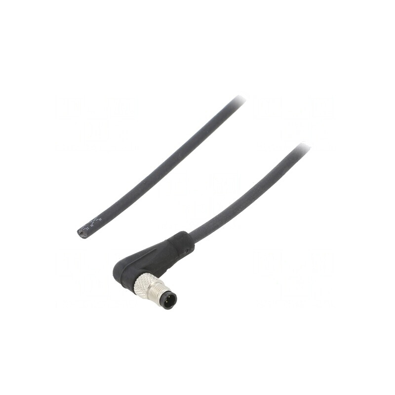 Conector M5 Mufă 3-PIN Aurit IP67 1A 60V | Electronic-mag.ro | Componente Electronice