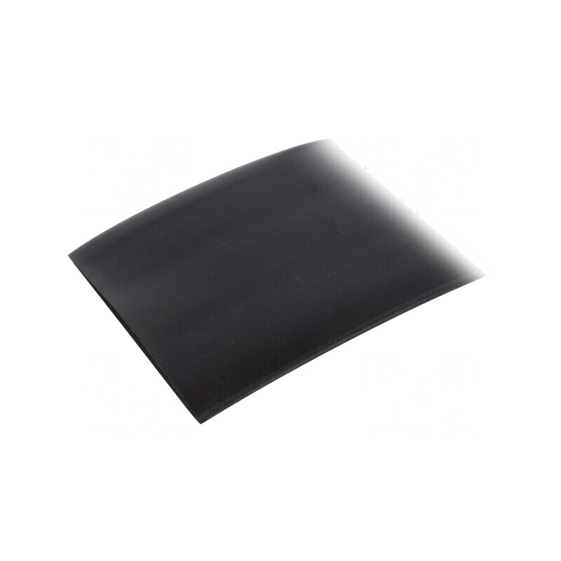 Manșon termocontractabil 76,2mm negru 0,15m | Electronic-mag.ro | Componente Electronice