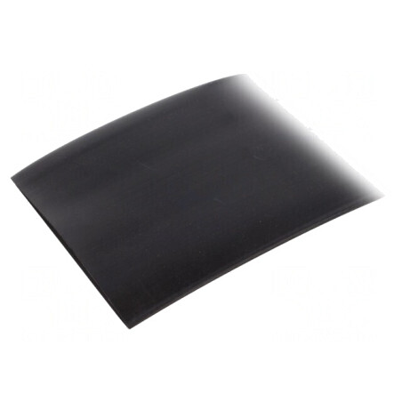 Manșon termocontractabil 76,2mm negru 0,15m | Electronic-mag.ro | Componente Electronice