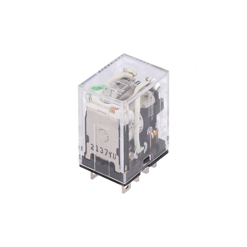 Releu Electromagnetic DPDT 24VDC 10A | Electronic-mag.ro | Componente Electronice