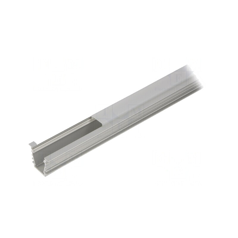 Profil Aluminiu LED Lăptoasă 2m Premium | Electronic-mag.ro | Componente Electronice