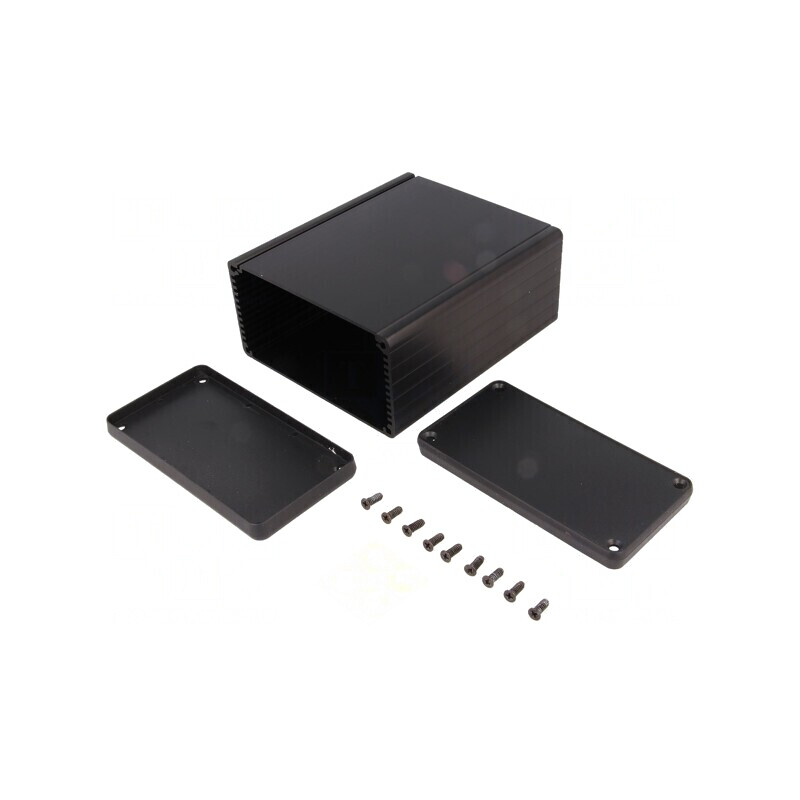 Carcasă aluminiu neagră 103x120x53mm | Electronic-mag.ro | Componente Electronice Carcasă aluminiu neagră 103x120x53mm | Electronic-mag.ro | Componente Electronice