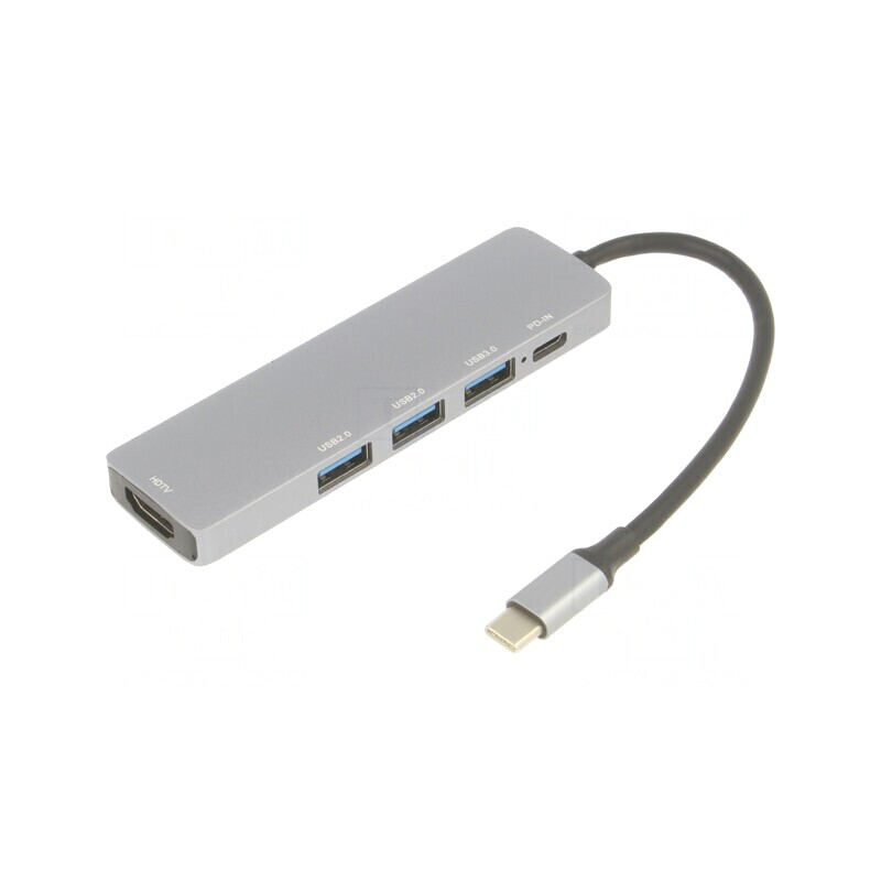Adaptor OTG USB 3.0 Negru 0,15m 5Gbps | Electronic-mag.ro | Componente Electronice