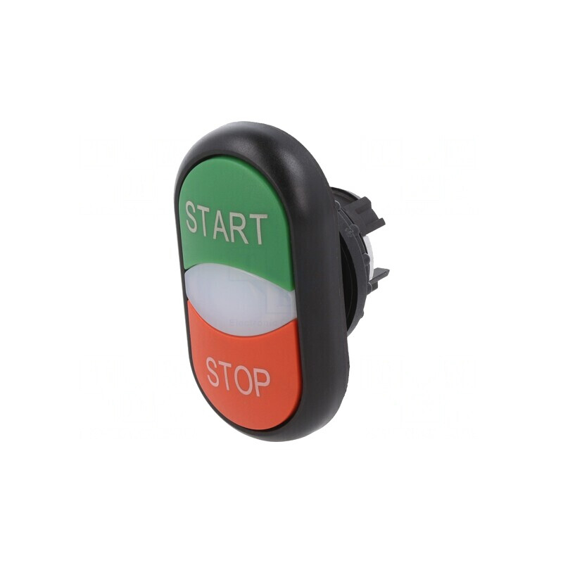 Comutator dublu 22mm IP66 roșu/verde | Electronic-mag.ro | Componente Electronice