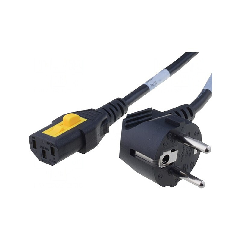 Cablu Alimentare 5m CEE 7/7 la IEC C13 10A | Electronic-mag.ro | Componente Electronice