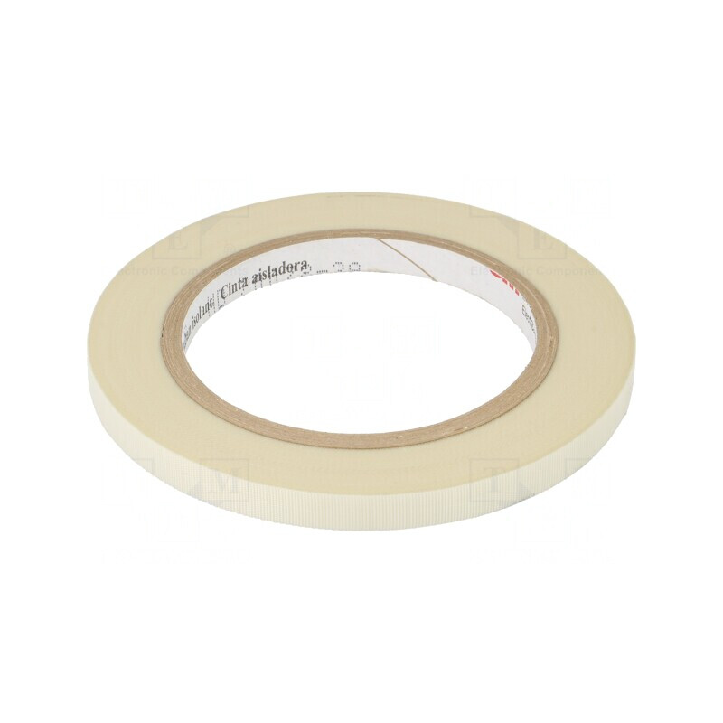 Bandă Electroizolantă Albă 9mm x 33m Silicon 3M | Electronic-mag.ro | Componente Electronice