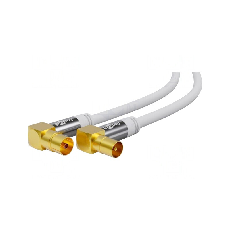 Cablu Coaxial 75Ω 10m PVC Alb | Electronic-mag.ro | Componente Electronice