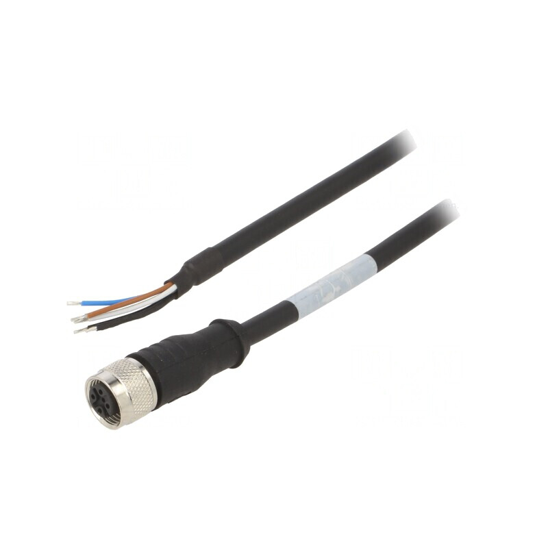 Cablu de Conectare M12 5 Pin 1.5m 60VAC 4A PUR | Electronic-mag.ro | Componente Electronice Cablu de Conectare M12 5 Pin 1.5m 60VAC 4A PUR | Electronic-mag.ro | Componente Electronice
