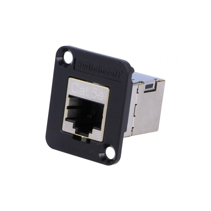 Adaptor EH Cat 5e Ecranat RJ45 Soclu | Electronic-mag.ro | Componente Electronice