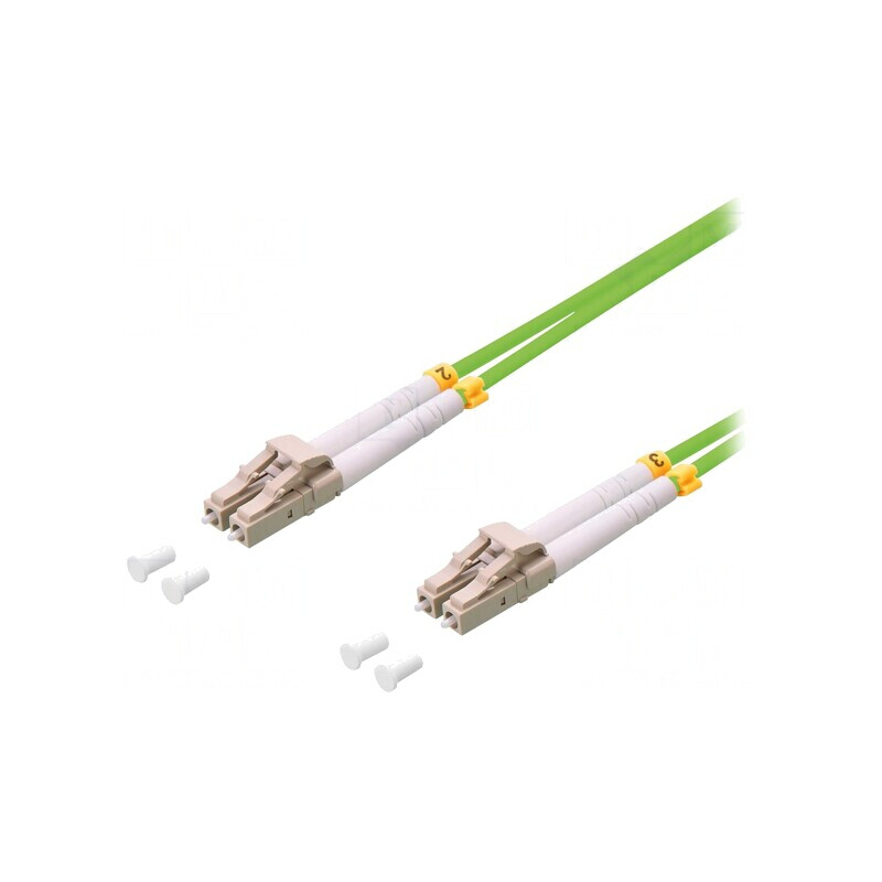 Patch Cord Fibră Optică OM5 LC/UPC 5m LSZH | Electronic-mag.ro | Componente Electronice