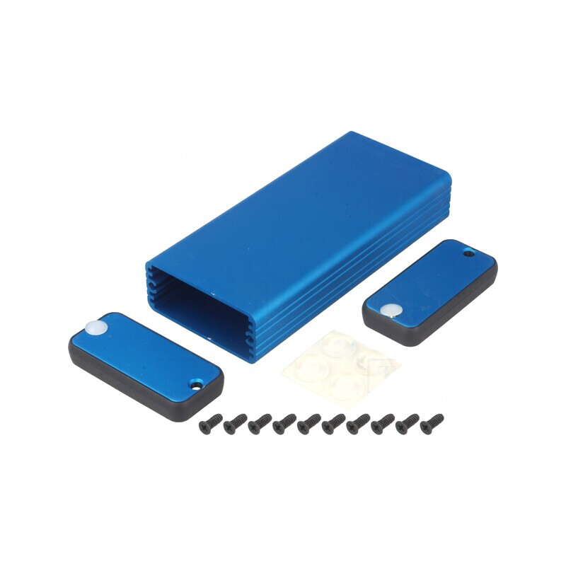 Carcasă Aluminiu 54x120x23mm 1455C1201BU | Electronic-mag.ro | Componente Electronice