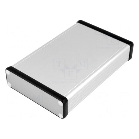Carcasă Aluminiu Gri 103x160x30mm | Electronic-mag.ro | Componente Electronice
