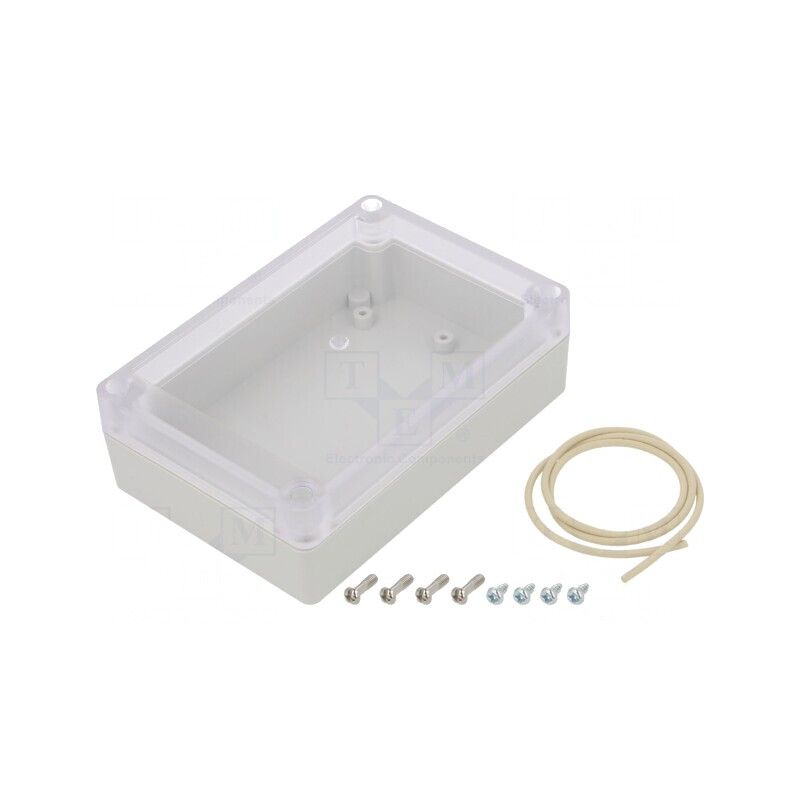 Carcasă Universală Policarbonat Ritec 85x125x40mm | Electronic-mag.ro | Componente Electronice