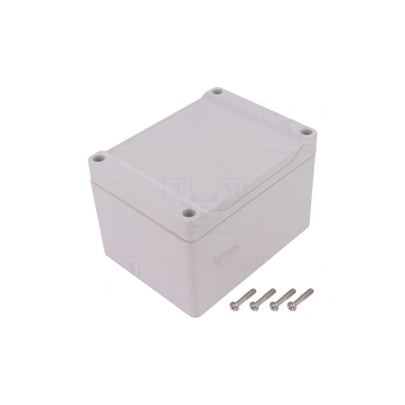 Carcasă Universală Policarbonat 90x120x80mm Gri | Electronic-mag.ro | Componente Electronice