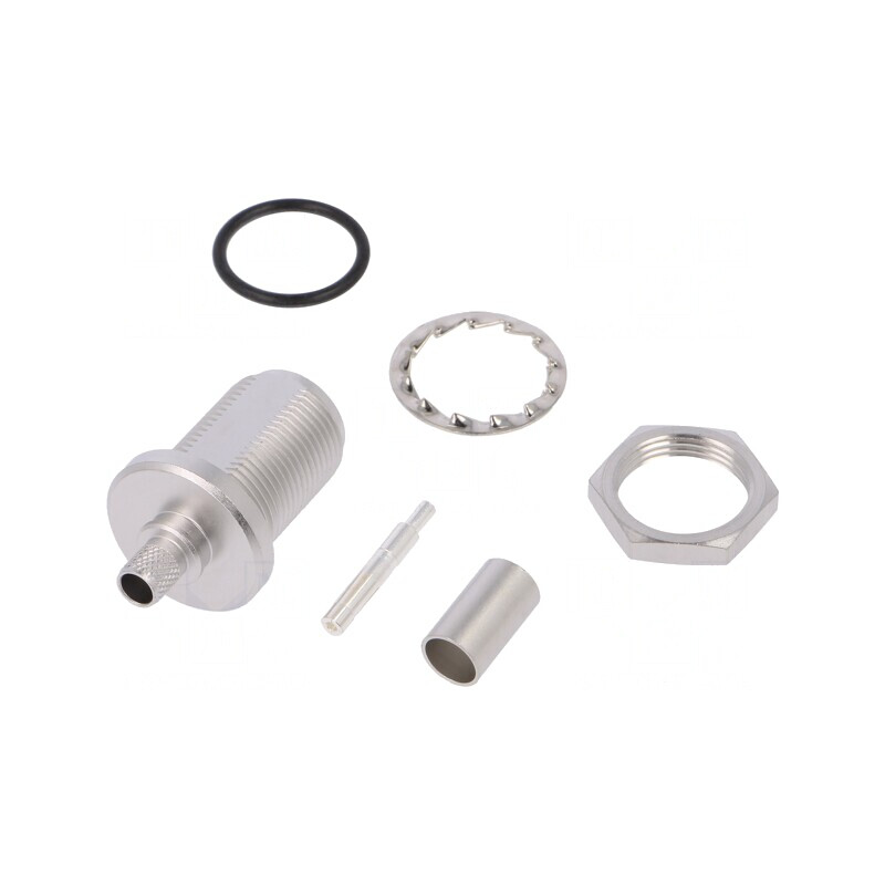 Soclu N mamă drept PTFE argintat pentru panou | Electronic-mag.ro | Componente Electronice