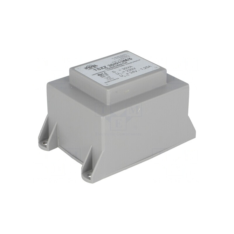 Transformator încapsulat 30VA 230V 24V PCB | Electronic-mag.ro | Componente Electronice
