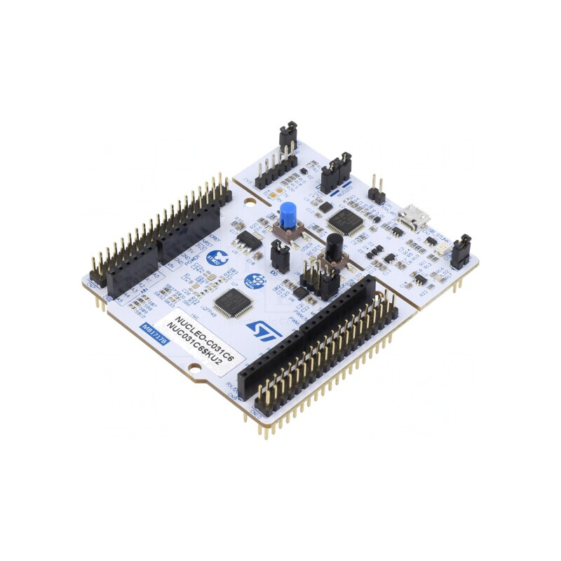 Placă de Dezvoltare NUCLEO-C031C6 STM32C031C6T6 cu Conectori de Extensie | Electronic-mag.ro | Componente Electronice Placă de Dezvoltare NUCLEO-C031C6 STM32C031C6T6 cu Conectori de Extensie | Electronic-mag.ro | Componente Electronice
