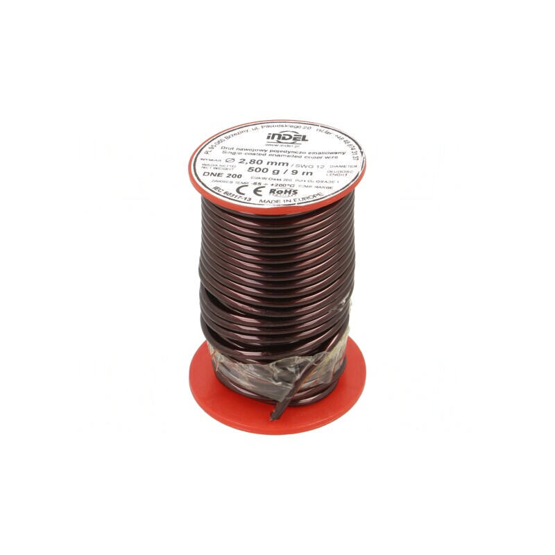 Sârmă Emailată 2,8mm 0,5kg Cu 65-200°C | Electronic-mag.ro | Componente Electronice Sârmă Emailată 2,8mm 0,5kg Cu 65-200°C | Electronic-mag.ro | Componente Electronice