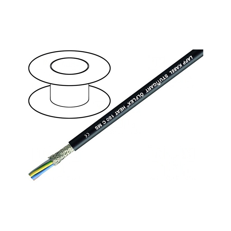 Cablu ÖLFLEX HEAT 180 C MS 7G1,5mm2 Silicon Negru | Electronic-mag.ro | Componente Electronice