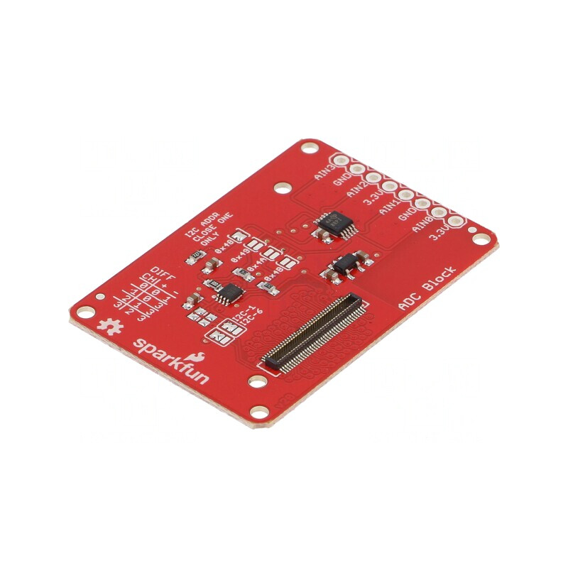 Adaptor I2C Intel Edison cu 4 Canale ADC | Electronic-mag.ro | Componente Electronice