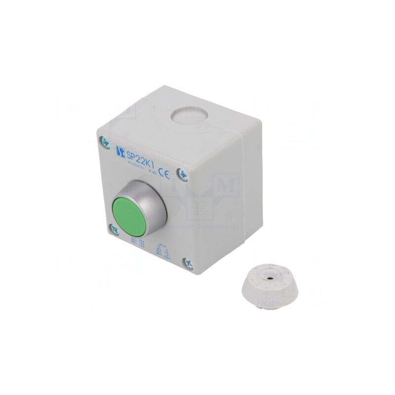 Casetă de comandă SP22 1 Buton IP65 Plastic | Electronic-mag.ro | Componente Electronice Casetă de comandă SP22 1 Buton IP65 Plastic | Electronic-mag.ro | Componente Electronice