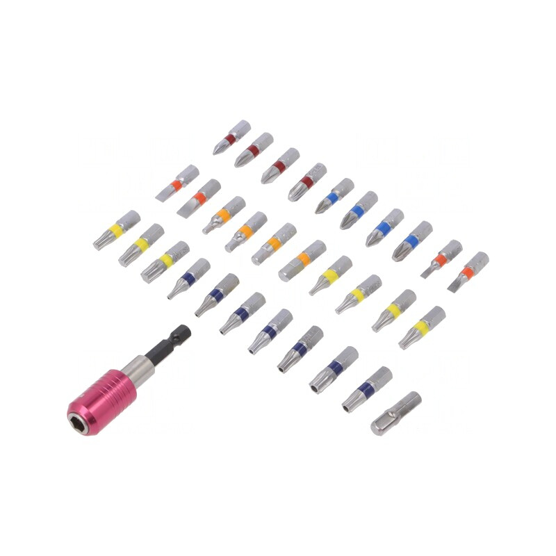 Kit Capete Șurubelniță 25mm și Suport Universal Magnetic | Electronic-mag.ro | Componente Electronice