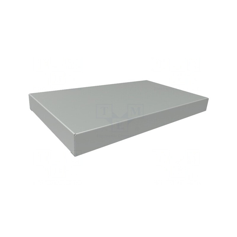 Carcasă oțel gri 152x254x25mm | Electronic-mag.ro | Componente Electronice