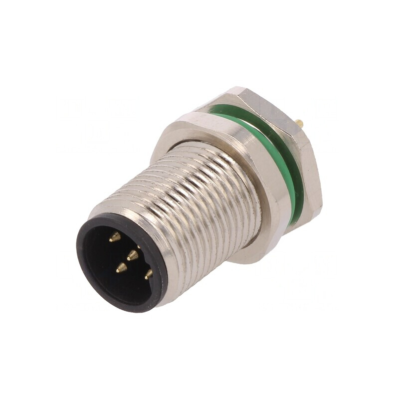Soclu M12 5 PIN tată Profibus IP67 60V 4A | Electronic-mag.ro | Componente Electronice