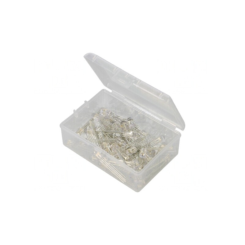 Set LED RGB 5mm 50buc 3-15V | Electronic-mag.ro | Componente Electronice